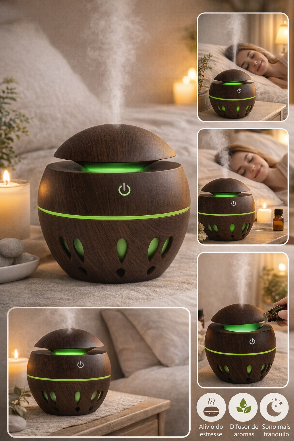 AromaZen Diffuser - Leveza, frescor e tranquilidade para o seu dia